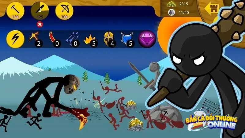 luu y khi su dung stick war hack kim cuong Tải Stick War hack kim cương giành lợi thế trong game